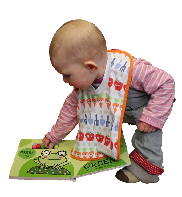 Silicone Bib Baby and Toddler- Oyster
